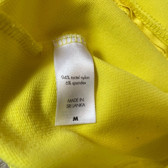 Lucy Women’s Activewear Bright Yellow Athletic Jacket Size M - Picture 9 of 10